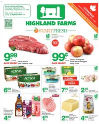 Highland Farms weekly flyer / circulaire