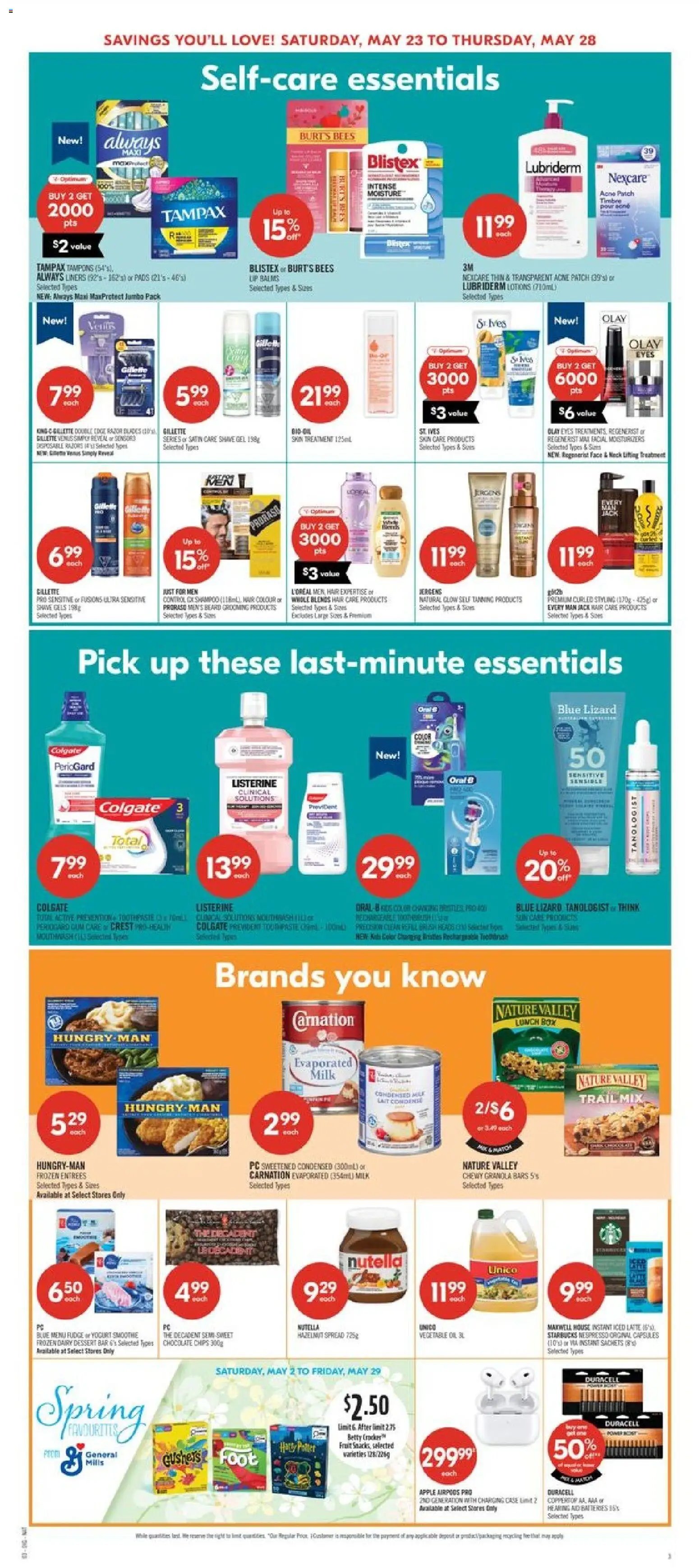 Shoppers weekly flyer / circulaire (2026-05-22 - 2026-05-28) | 16