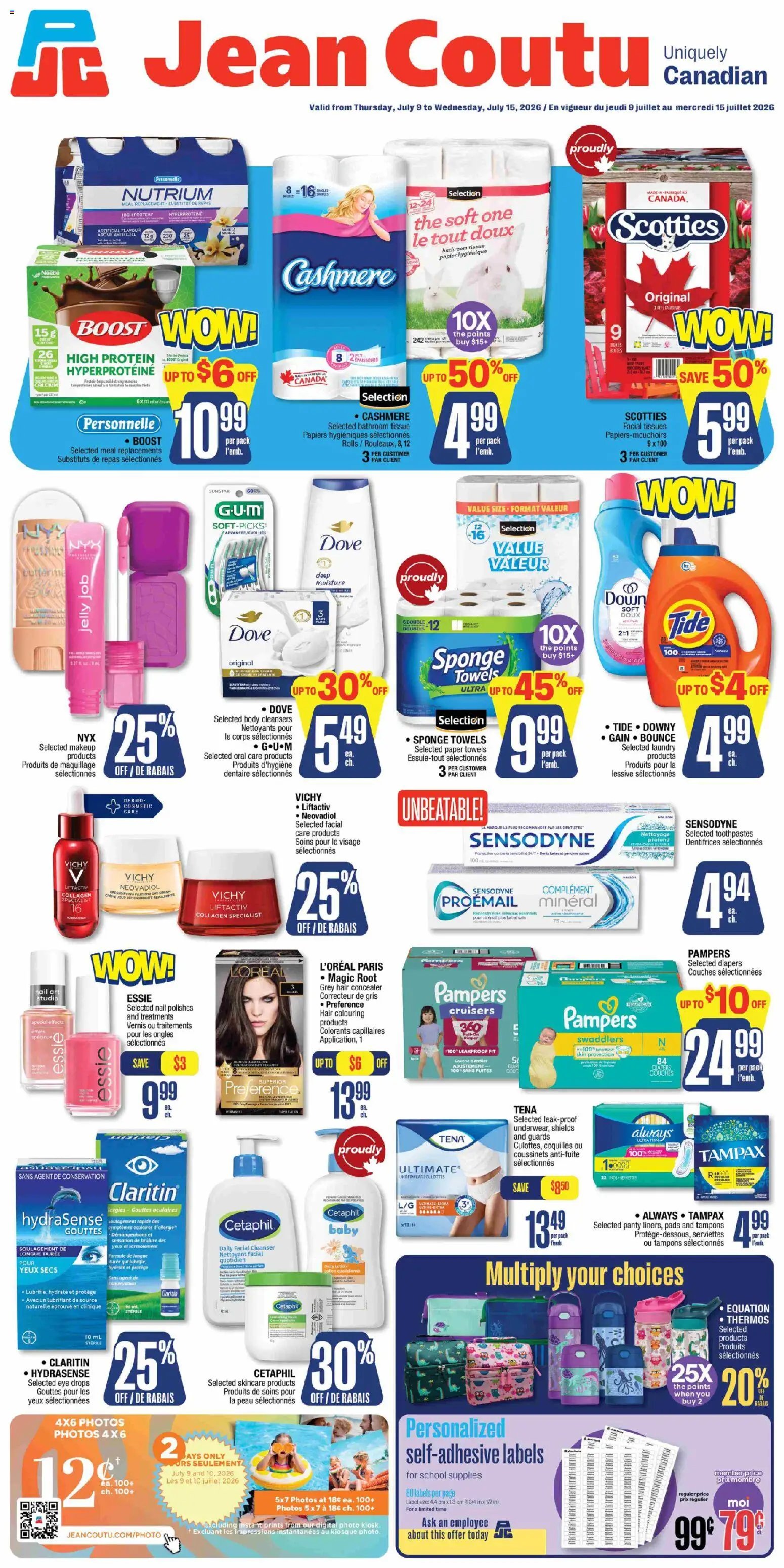Jean Coutu weekly flyer