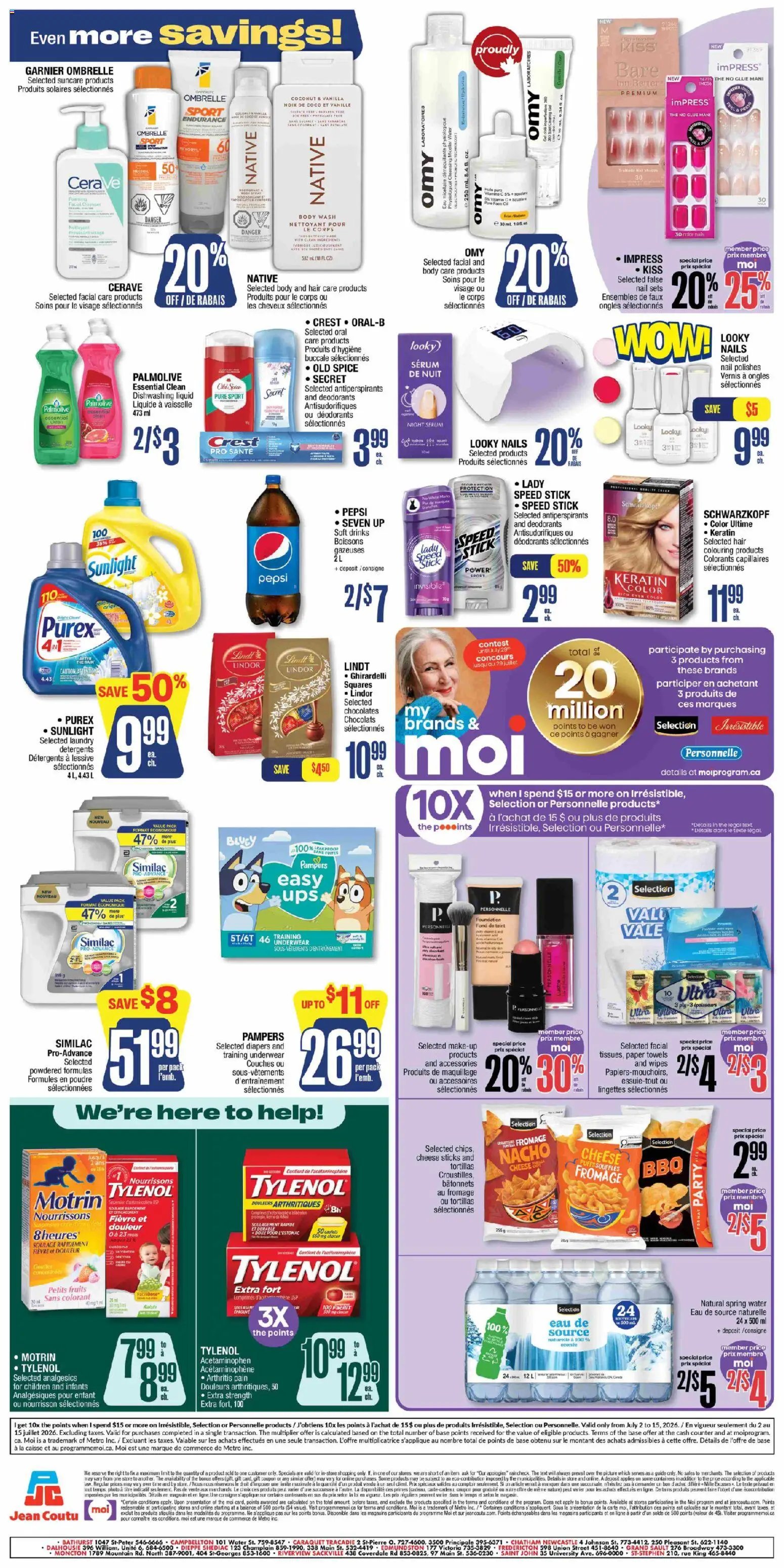 Jean Coutu weekly flyer