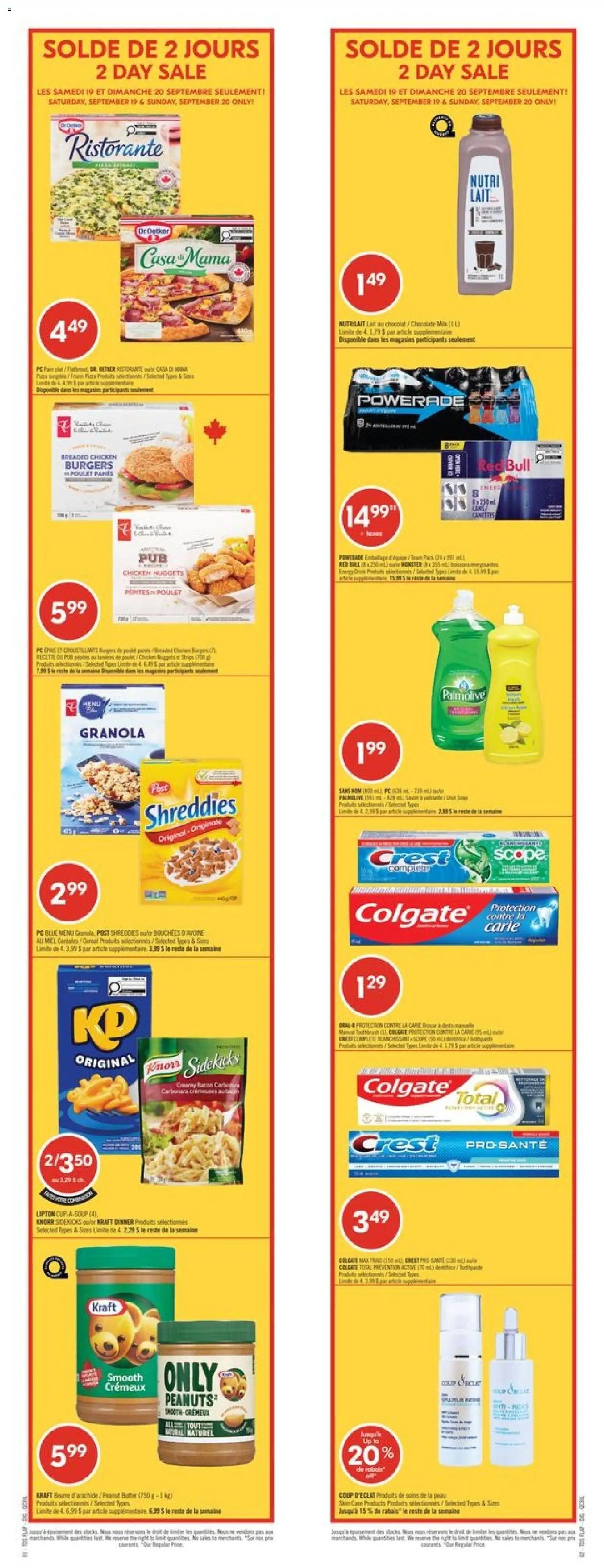 Pharmaprix weekly flyer / circulaire