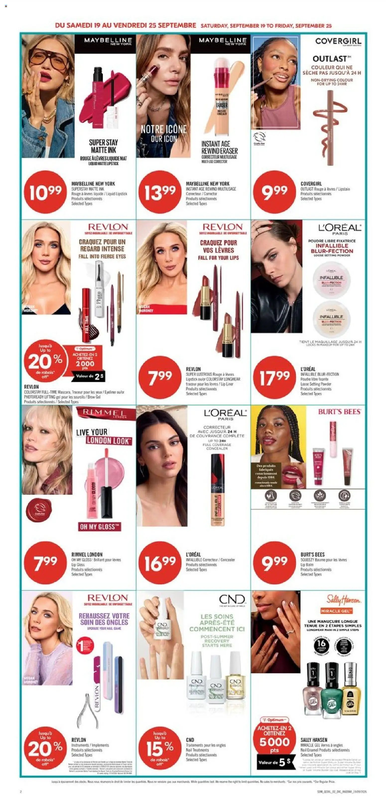 Pharmaprix weekly flyer / circulaire