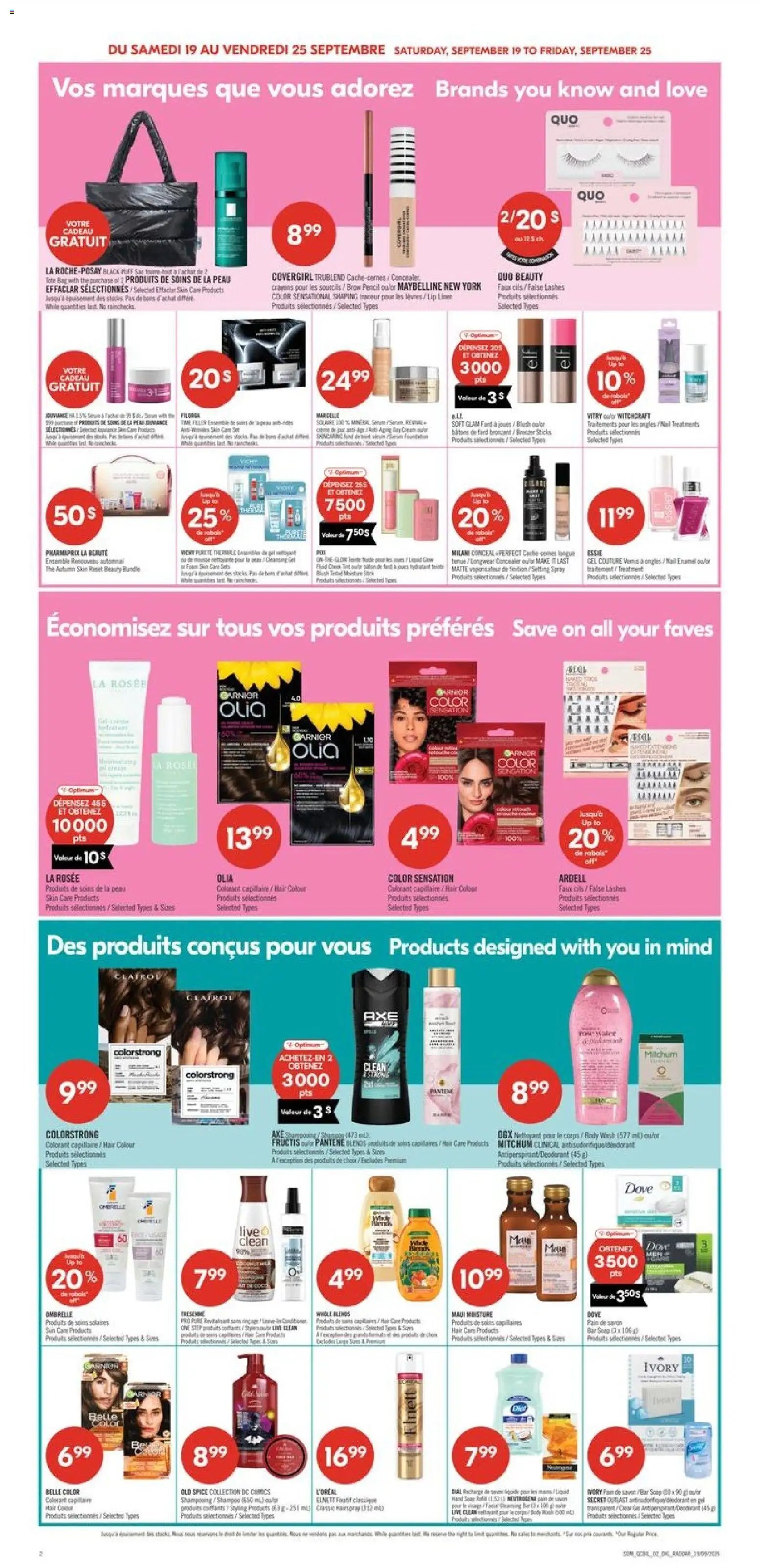 Pharmaprix weekly flyer / circulaire