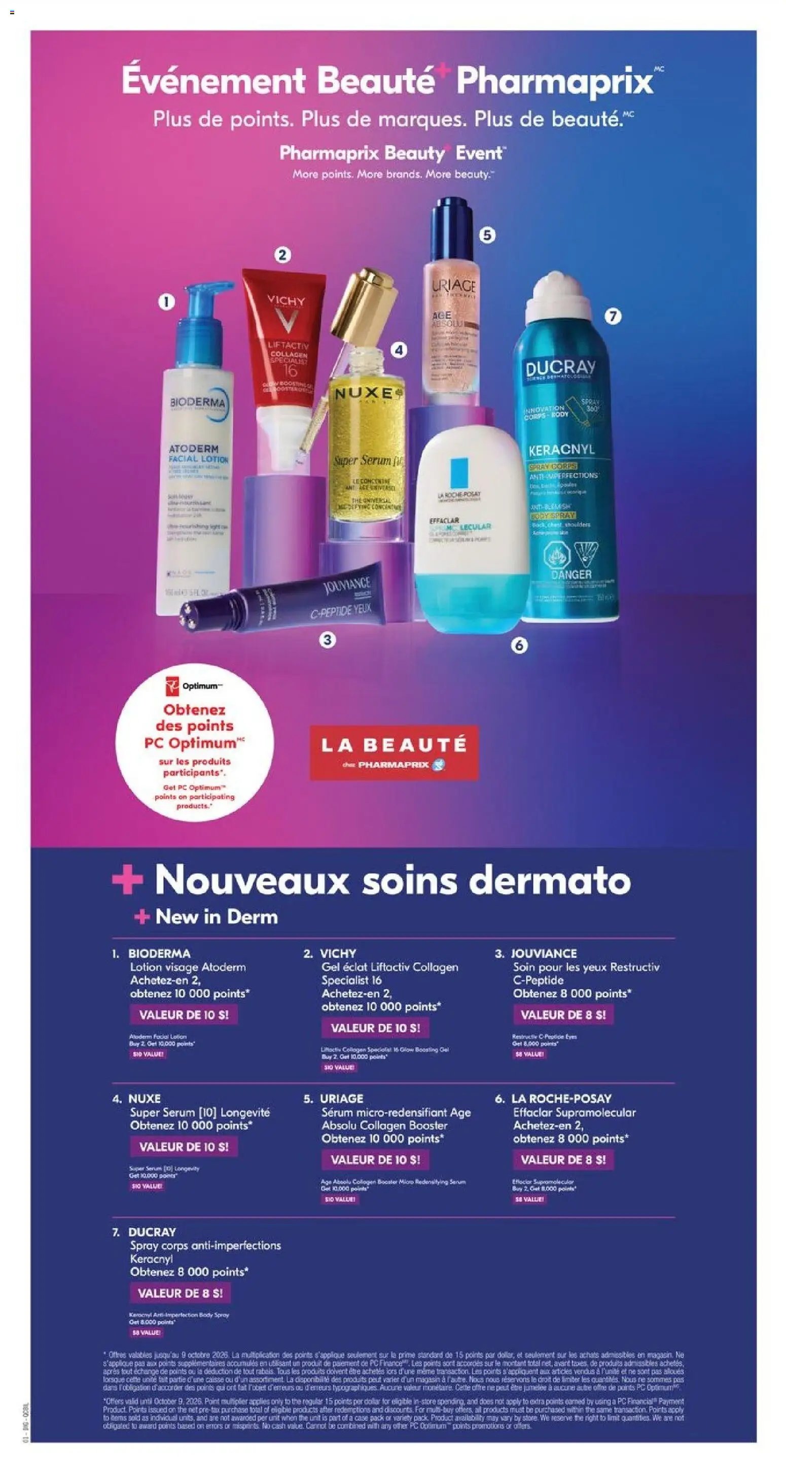 Pharmaprix weekly flyer / circulaire