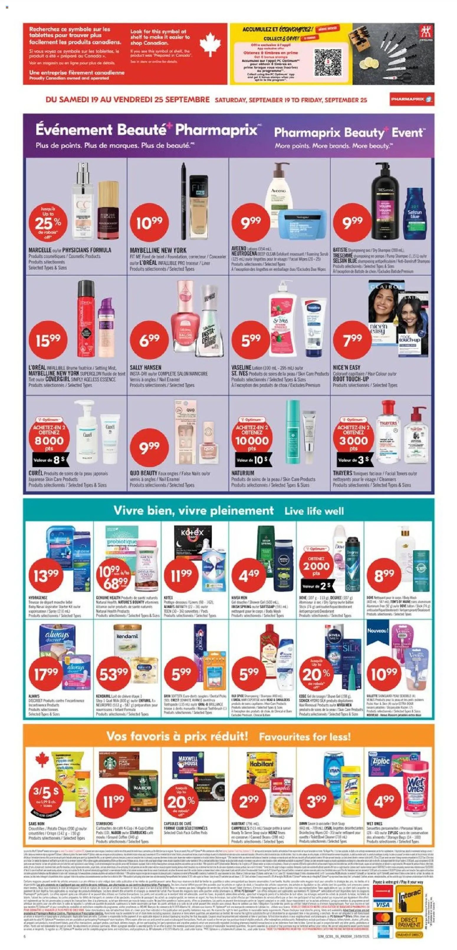 Pharmaprix weekly flyer / circulaire