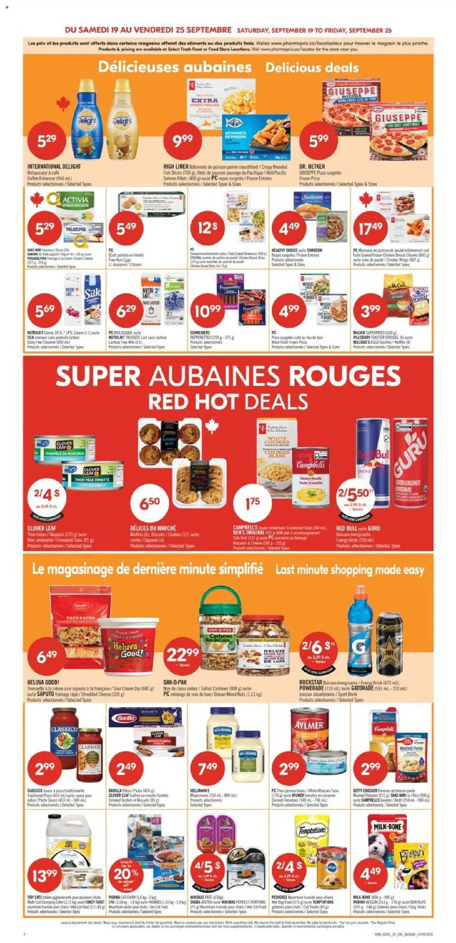 Pharmaprix weekly flyer / circulaire