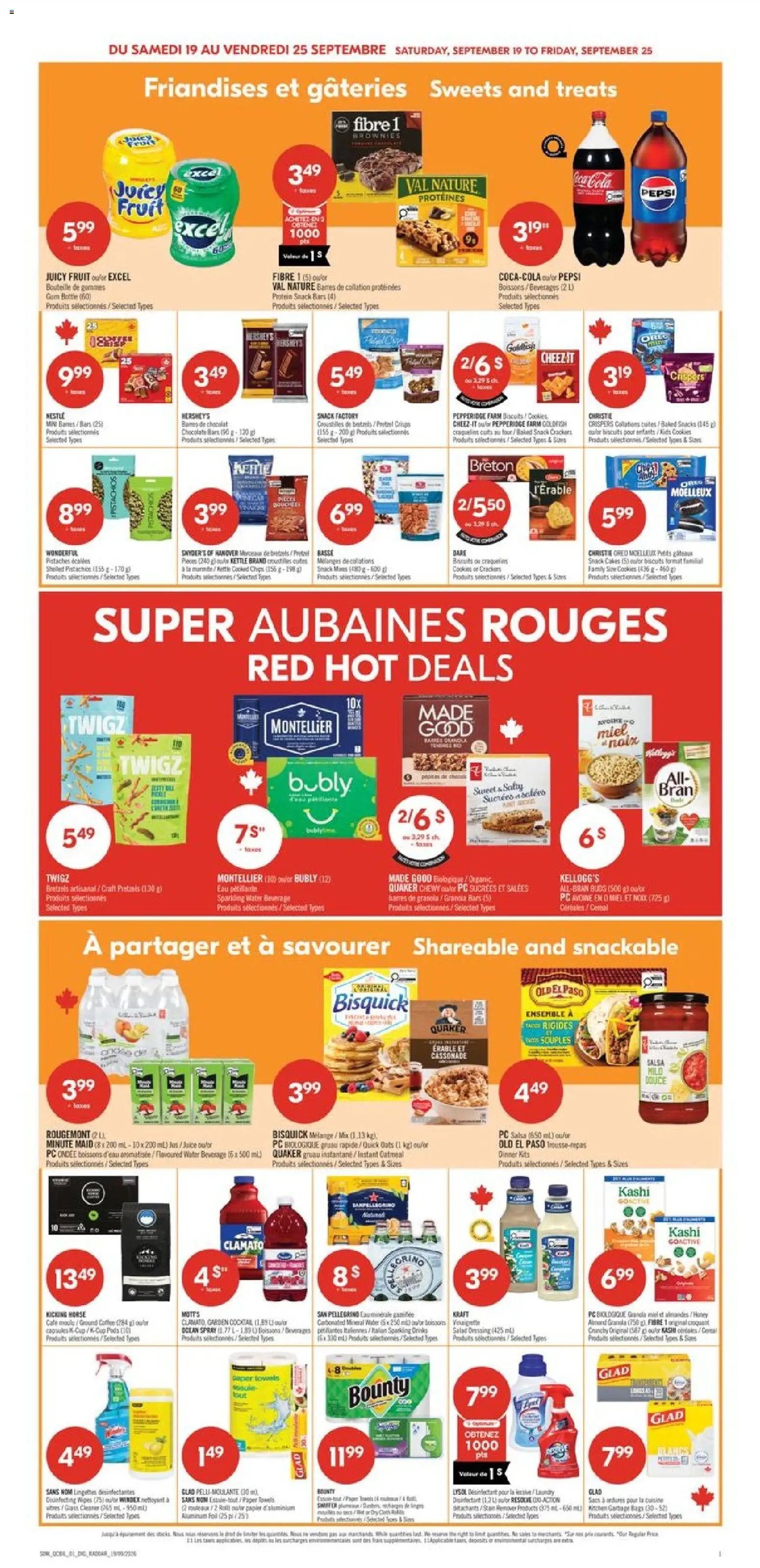 Pharmaprix weekly flyer / circulaire