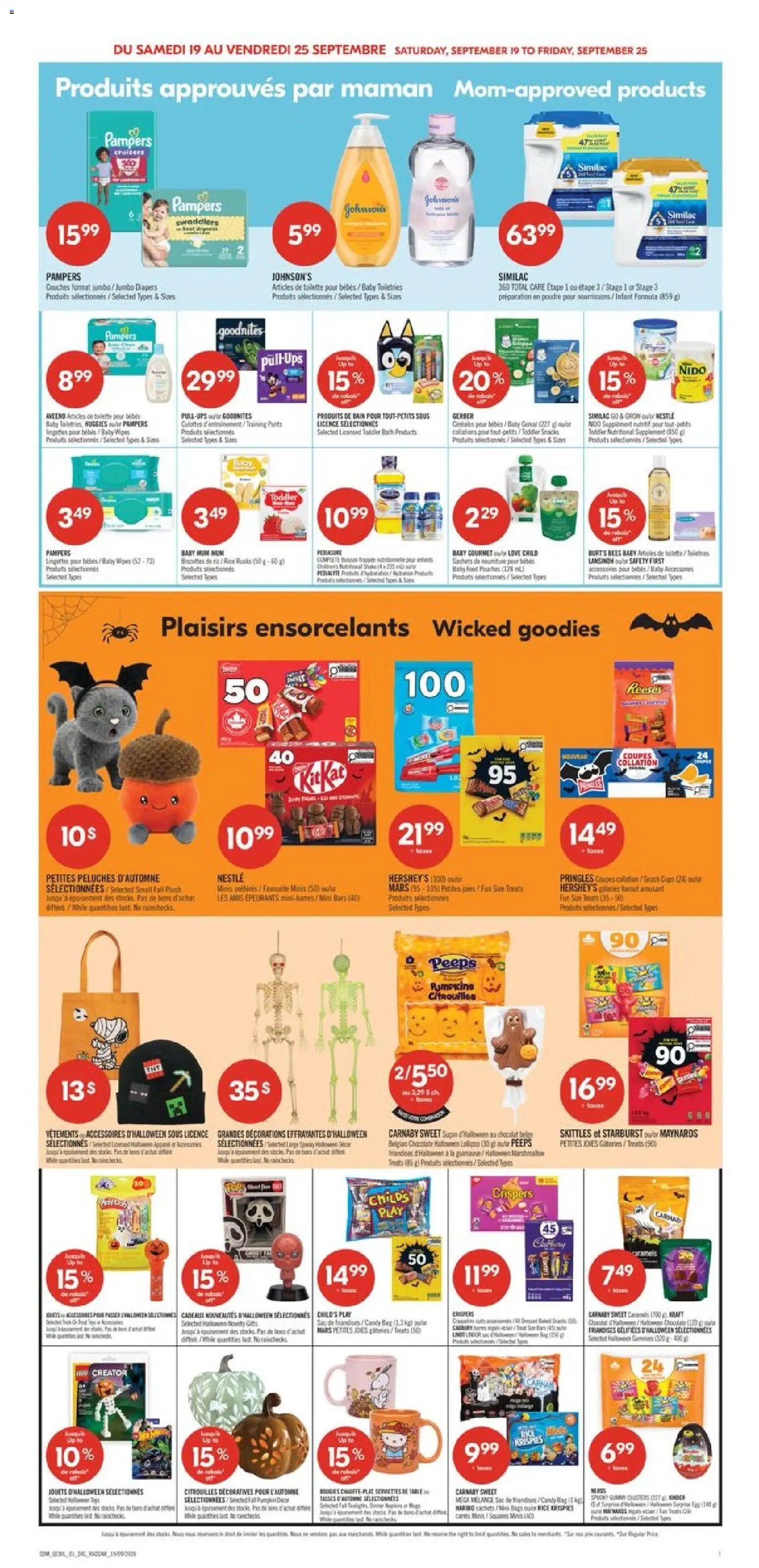 Pharmaprix weekly flyer / circulaire