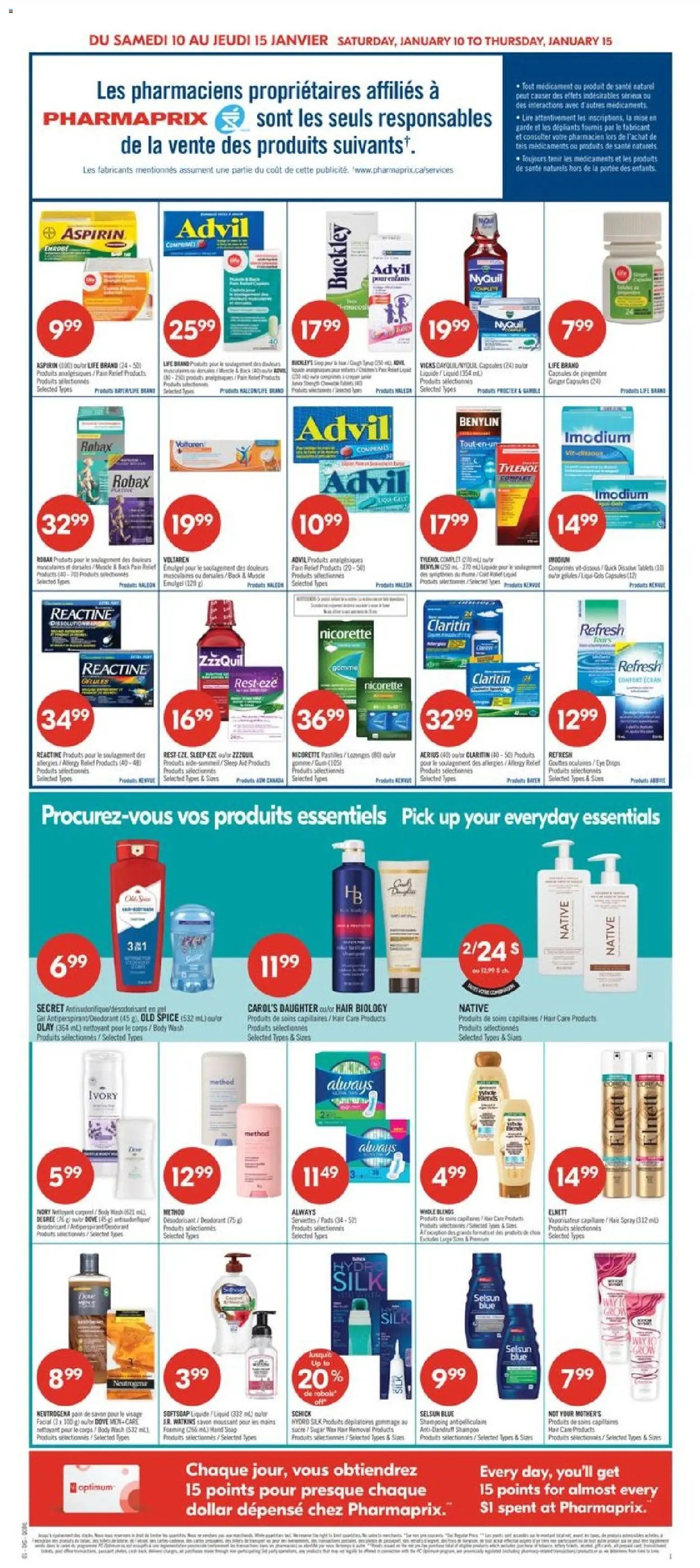 Pharmaprix weekly flyer / circulaire (2026-01-09 - 2026-01-15) | 4