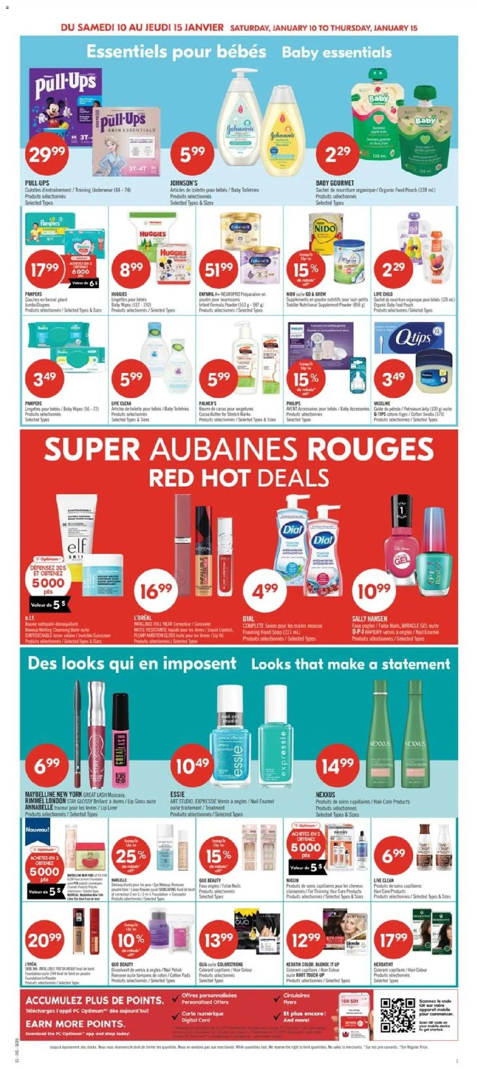 Pharmaprix weekly flyer / circulaire (2026-01-09 - 2026-01-15) | 10