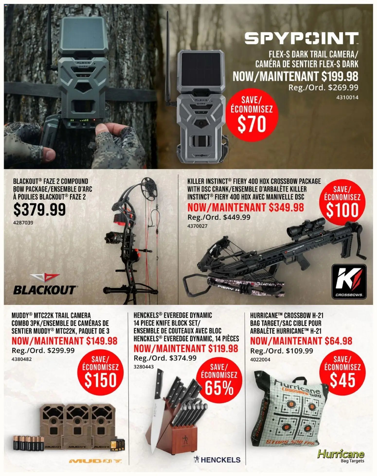 Cabelas weekly flyer / circulaire