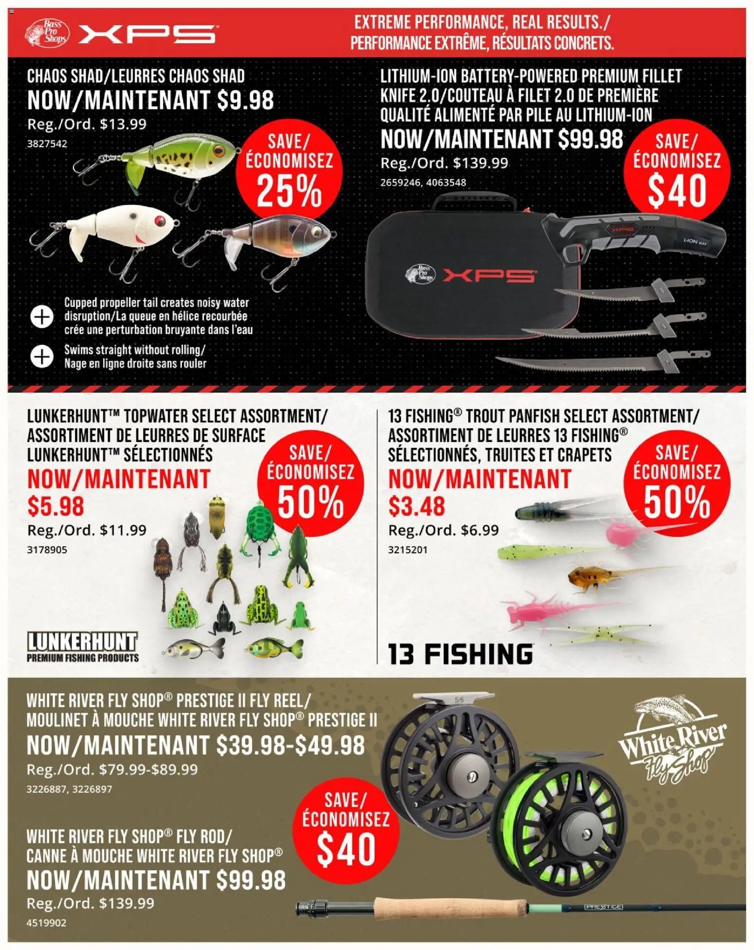 Cabelas weekly flyer / circulaire