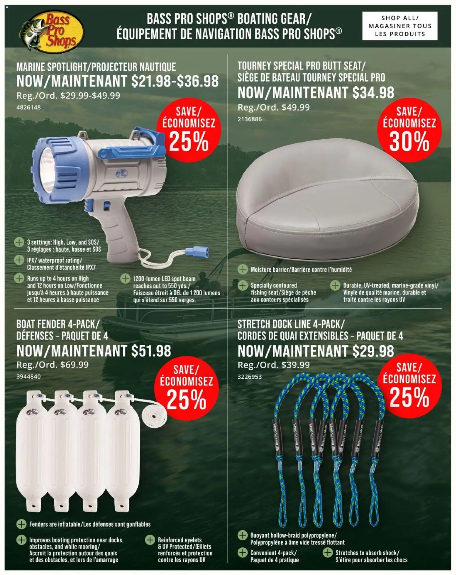 Cabelas weekly flyer / circulaire