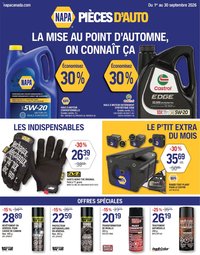 NAPA Auto Parts circulaire