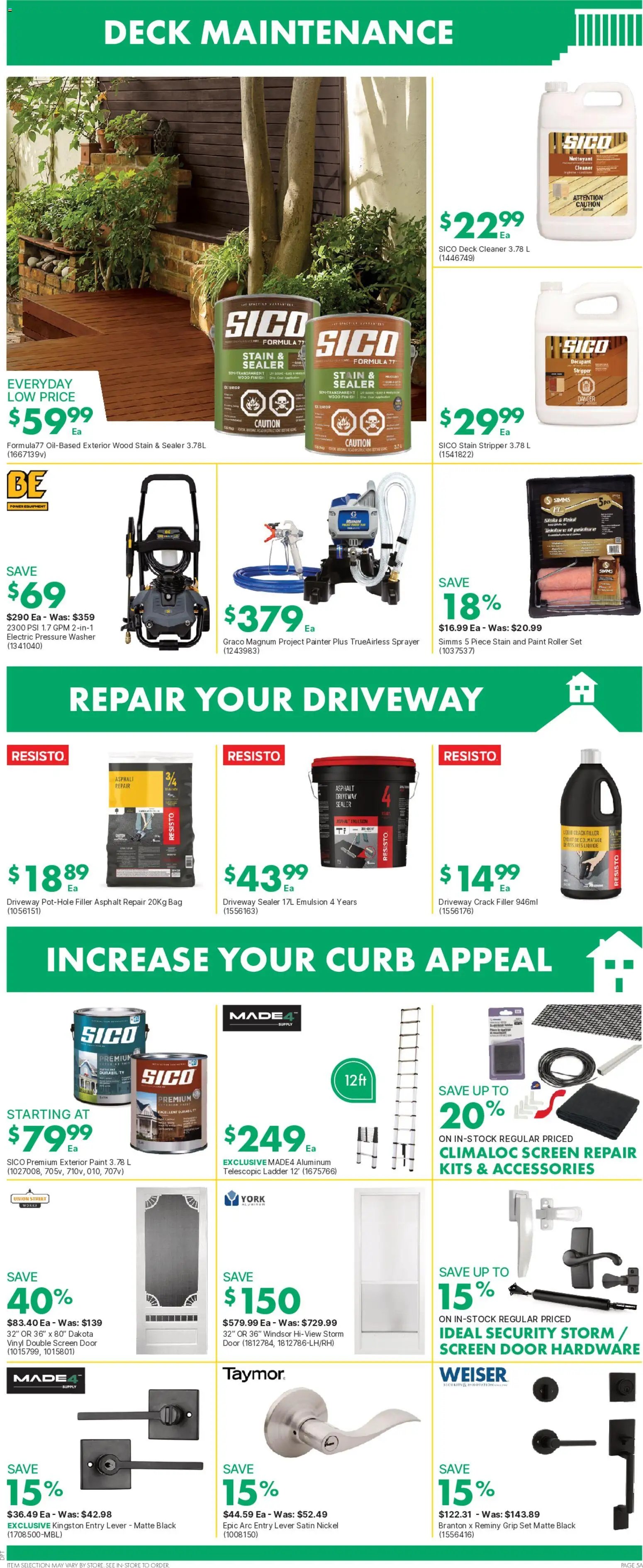 Kent weekly flyer / circulaire