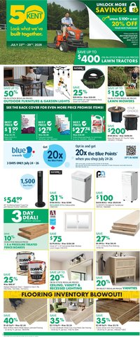 Kent weekly flyer / circulaire