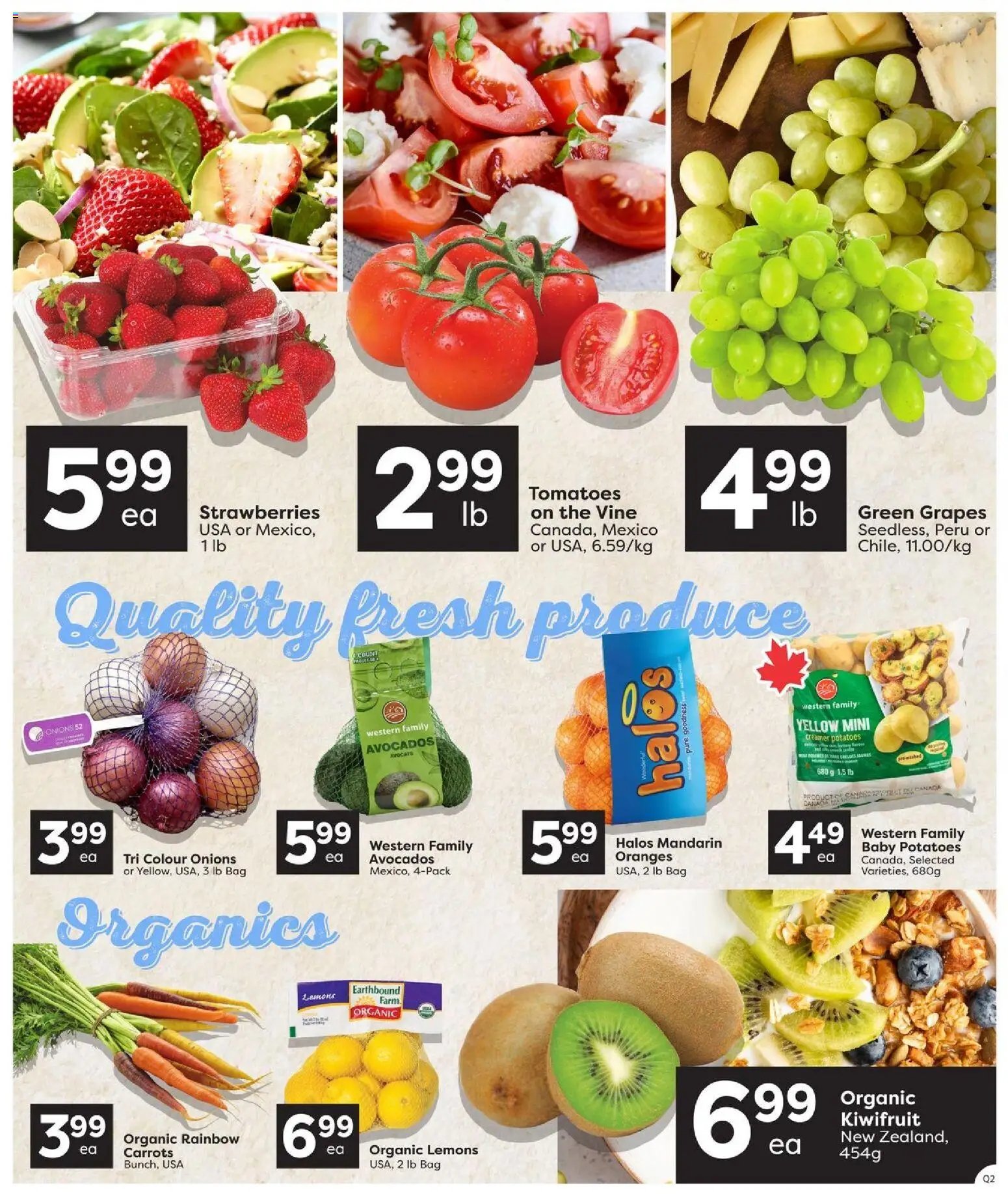 Quality Foods weekly flyer / circulaire