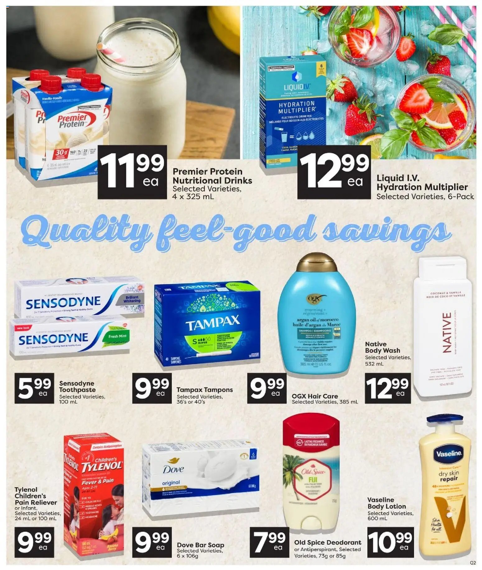 Quality Foods weekly flyer / circulaire