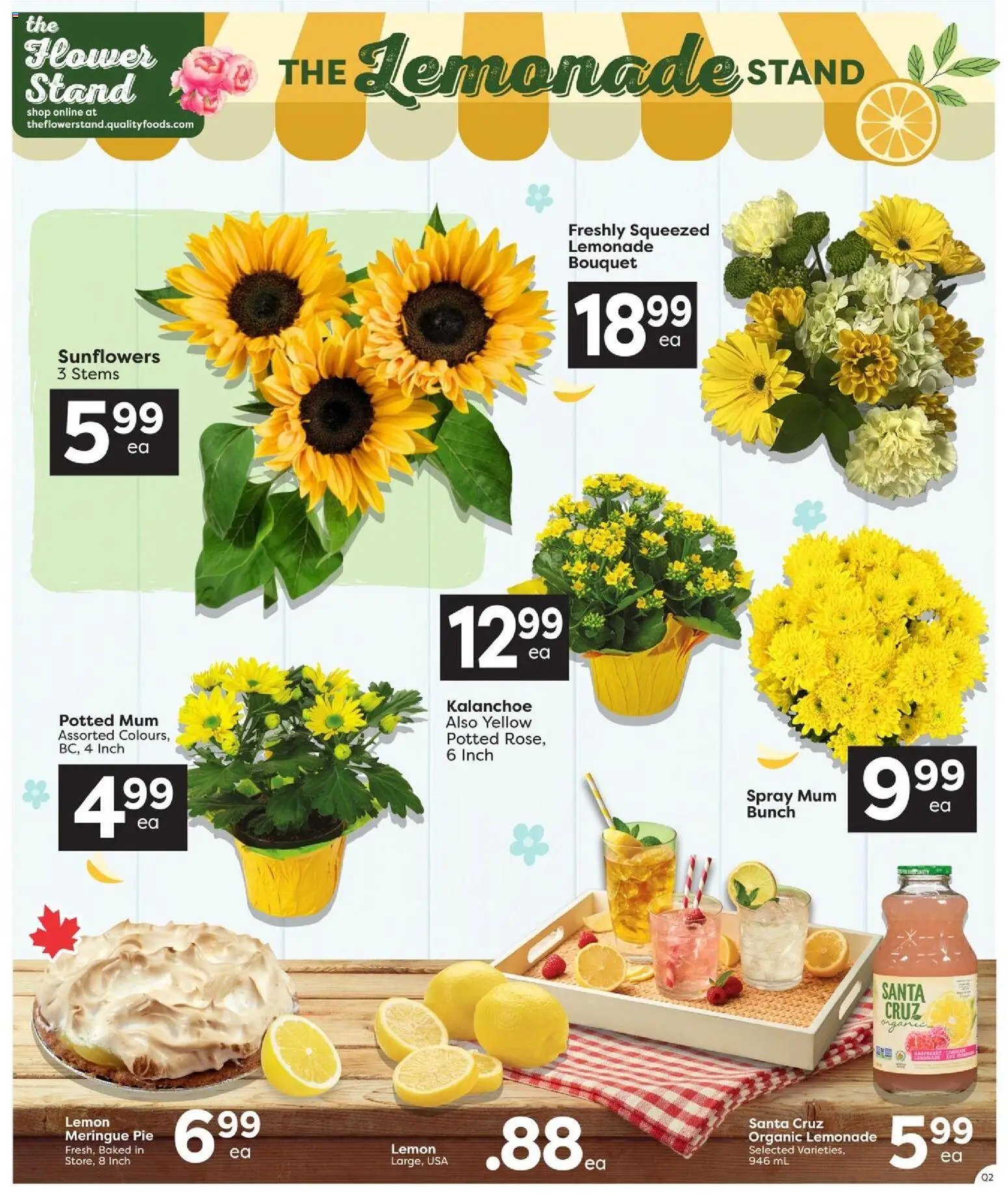 Quality Foods weekly flyer / circulaire
