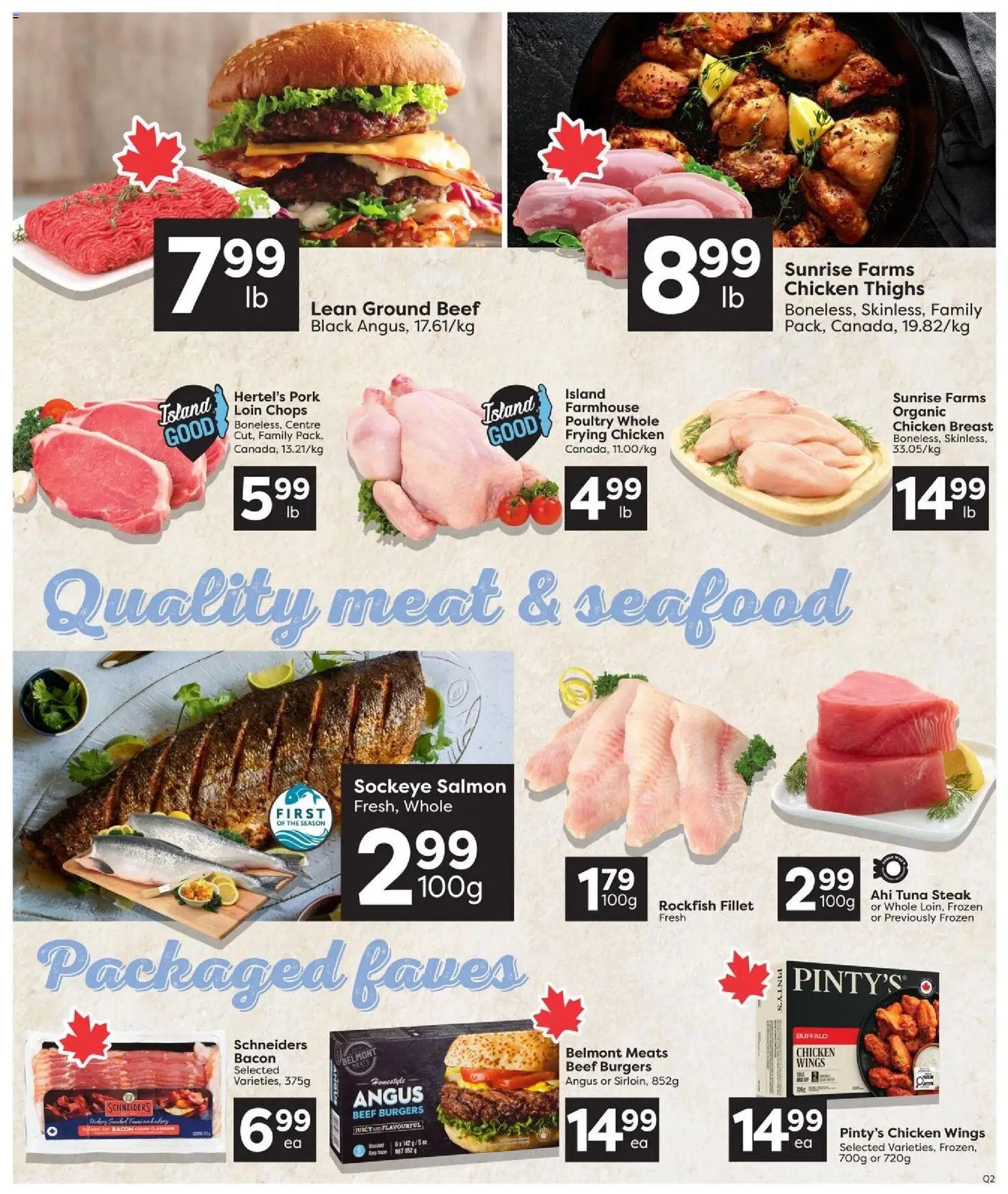 Quality Foods weekly flyer / circulaire