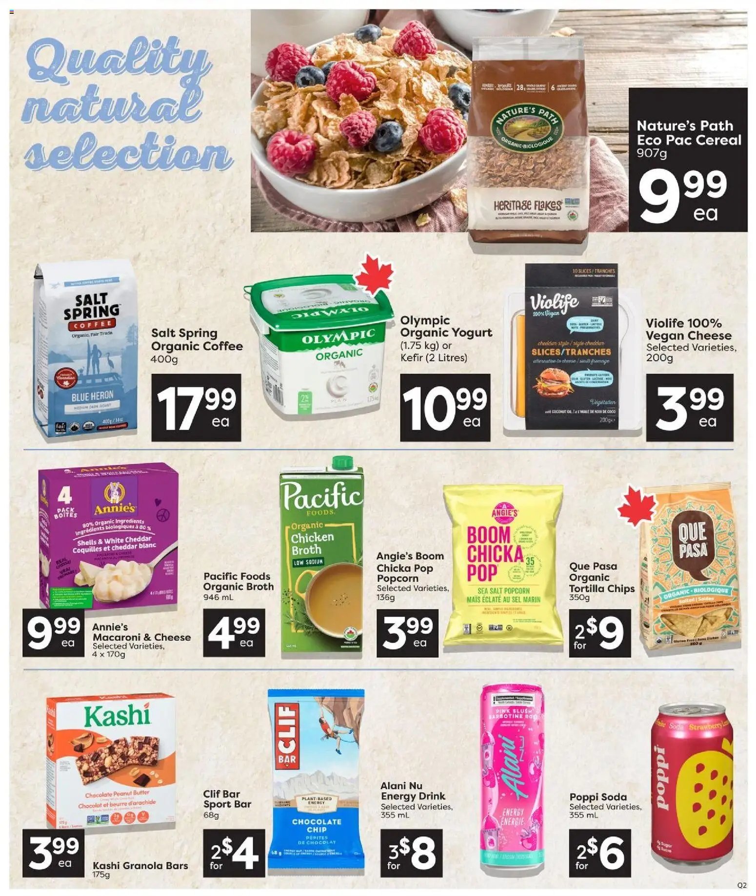 Quality Foods weekly flyer / circulaire