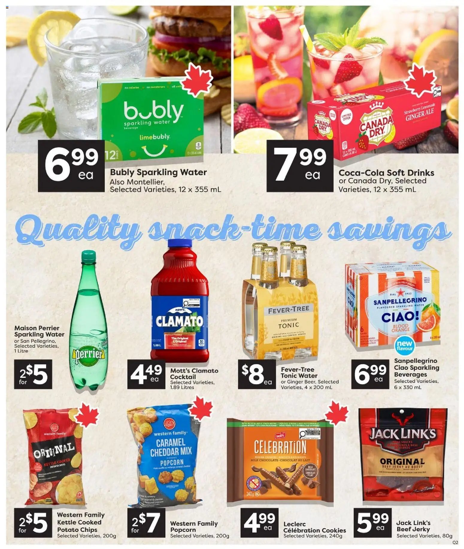 Quality Foods weekly flyer / circulaire