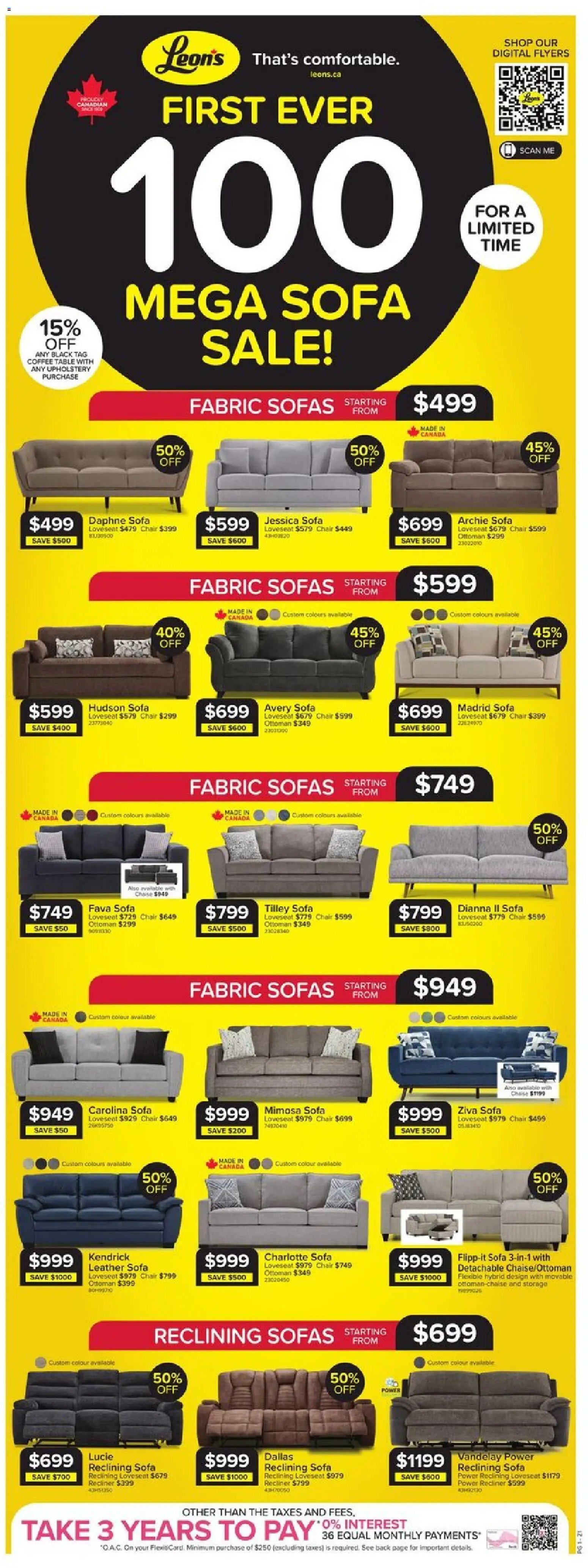 Leon's weekly flyer / circulaire