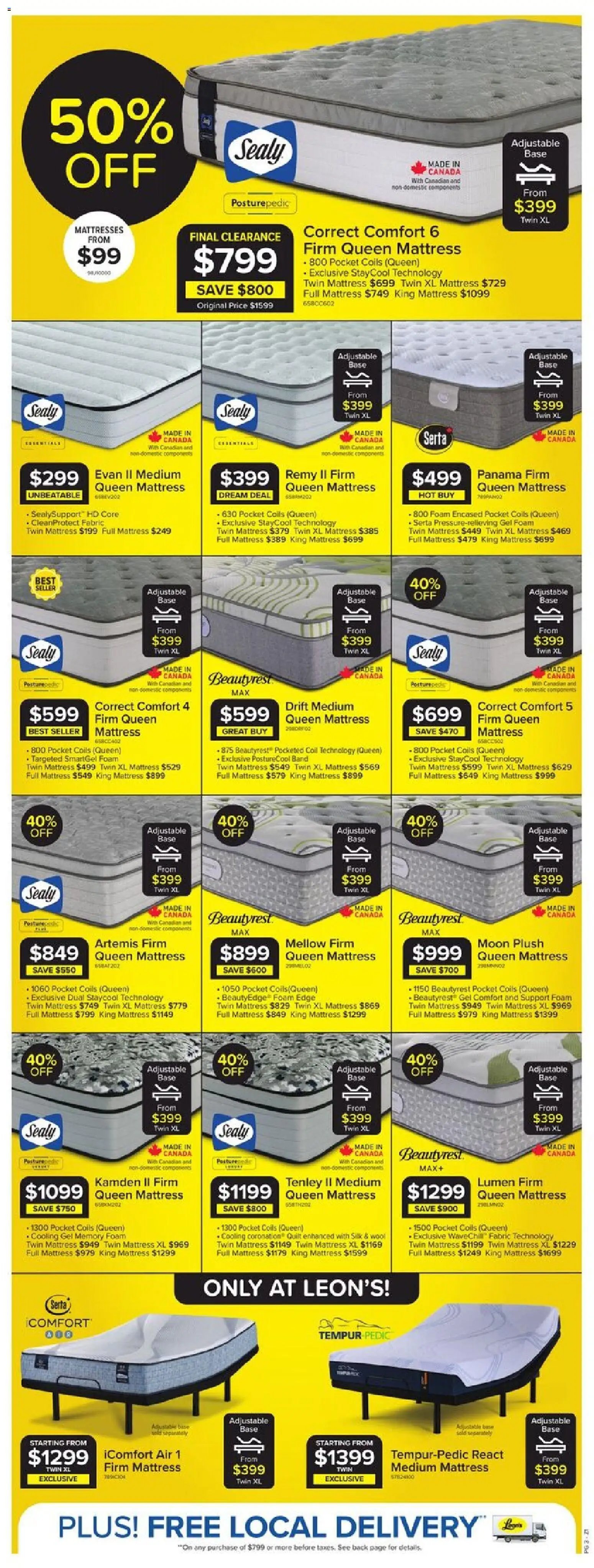Leon's weekly flyer / circulaire