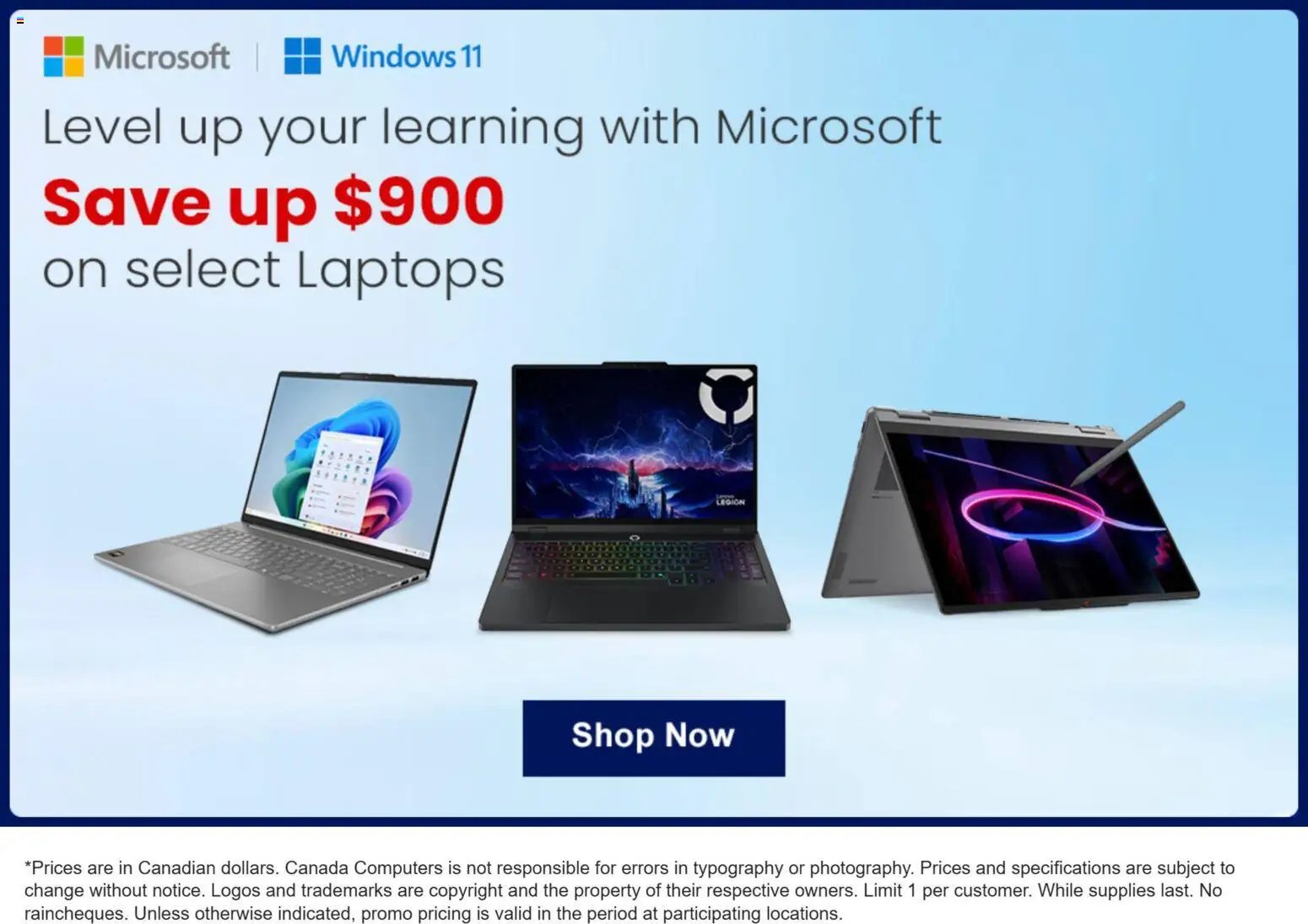 Canada Computers weekly flyer