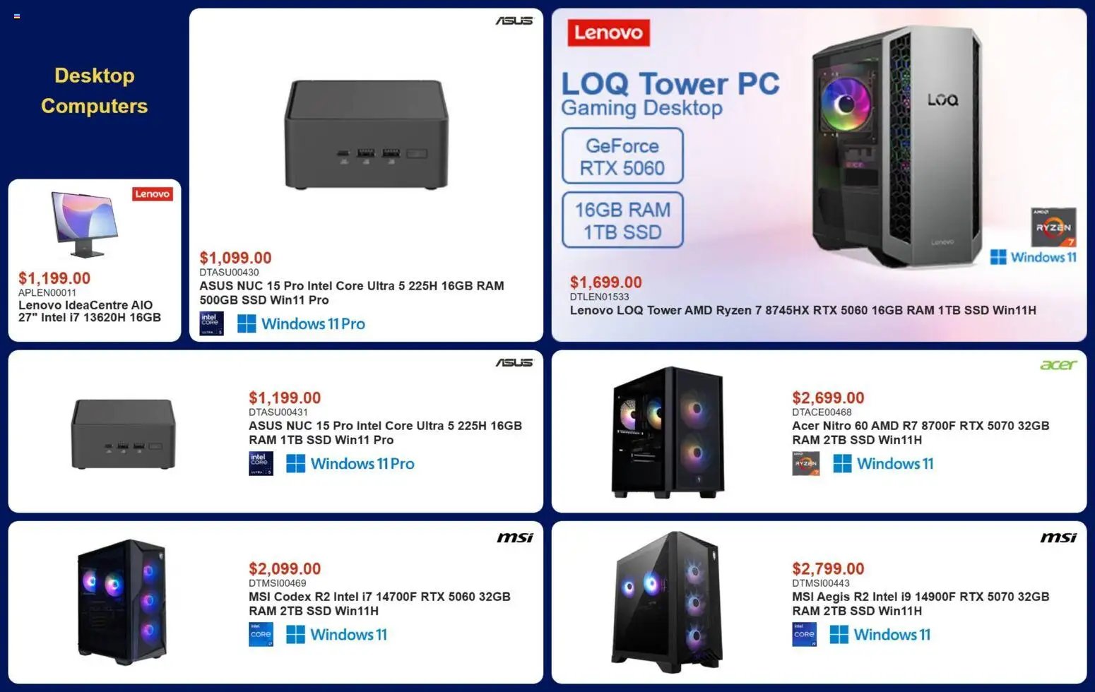 Canada Computers weekly flyer