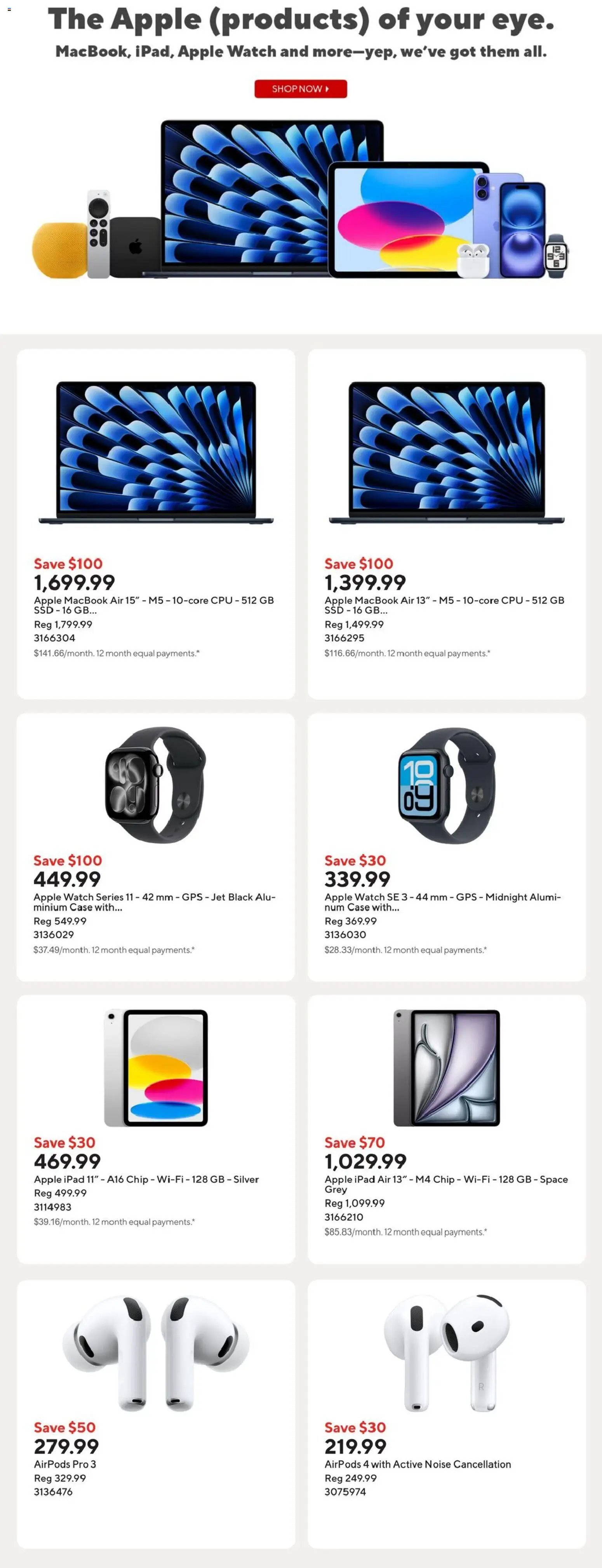 Staples weekly flyer / circulaire