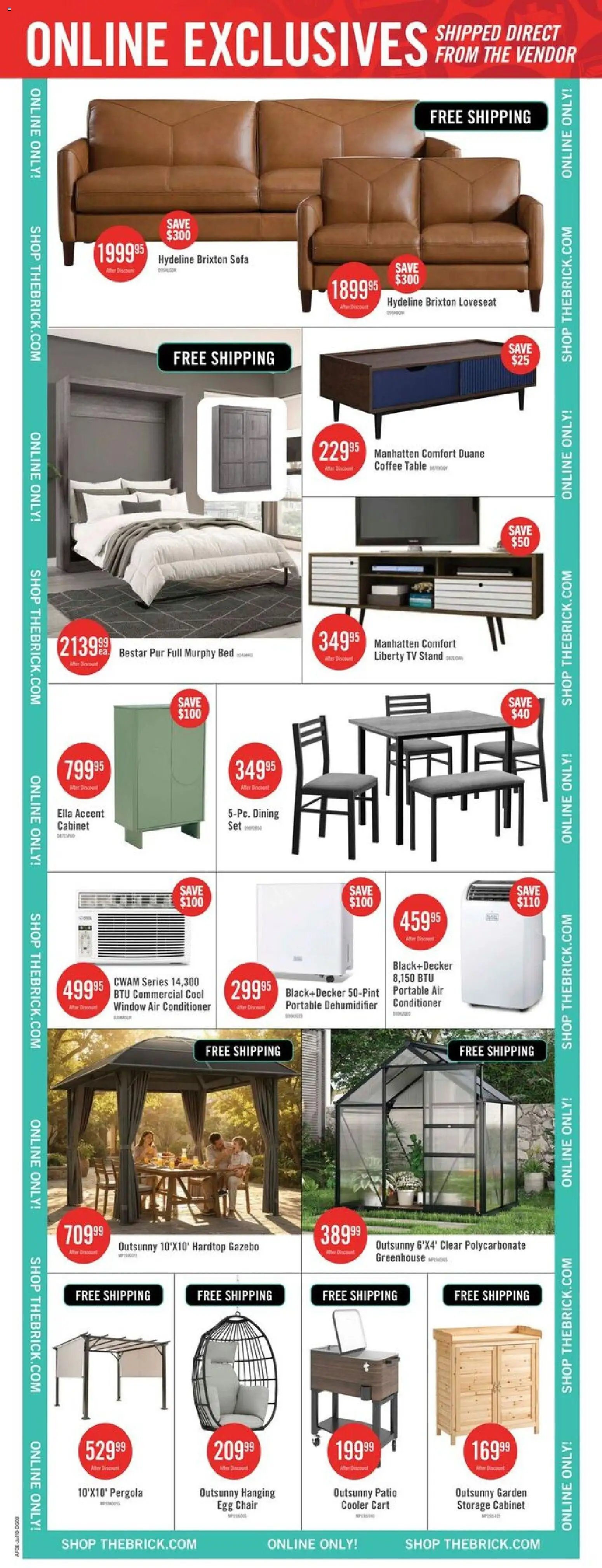 The Brick weekly flyer / circulaire