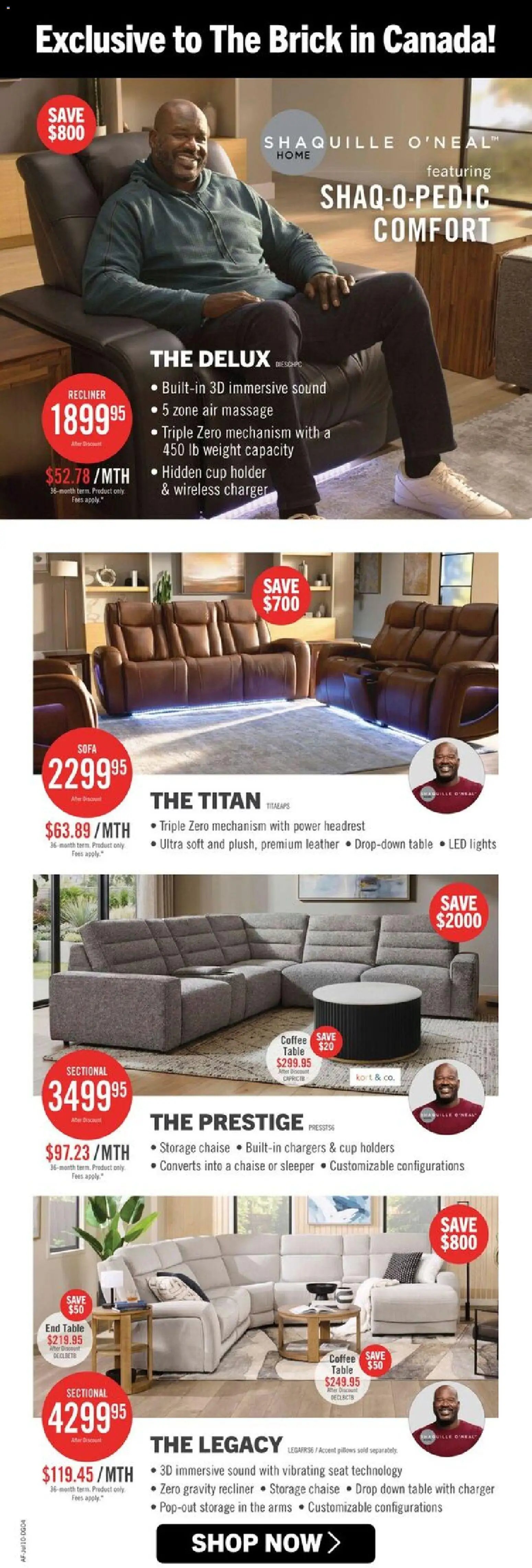 The Brick weekly flyer / circulaire