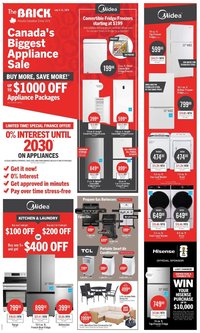 The Brick weekly flyer / circulaire