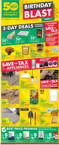 Kent weekly flyer - NB