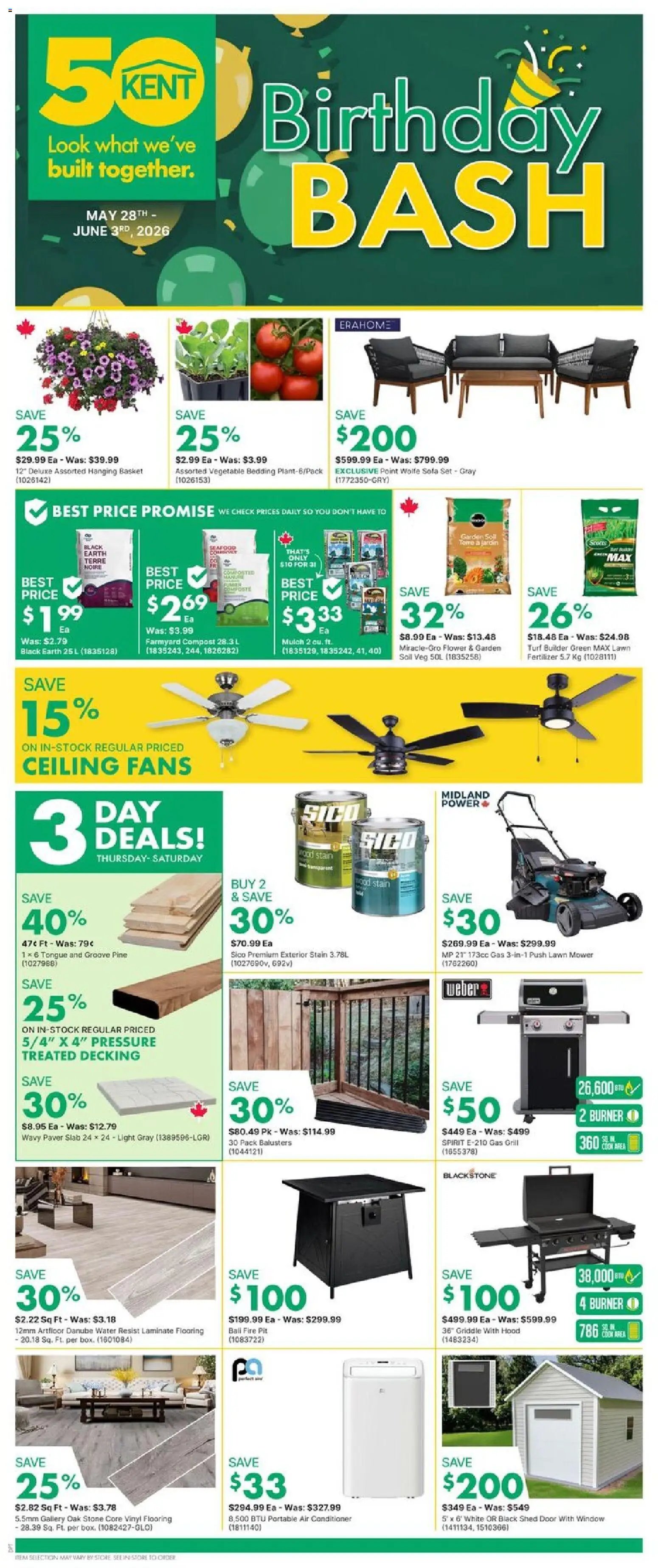 Kent weekly flyer - NB