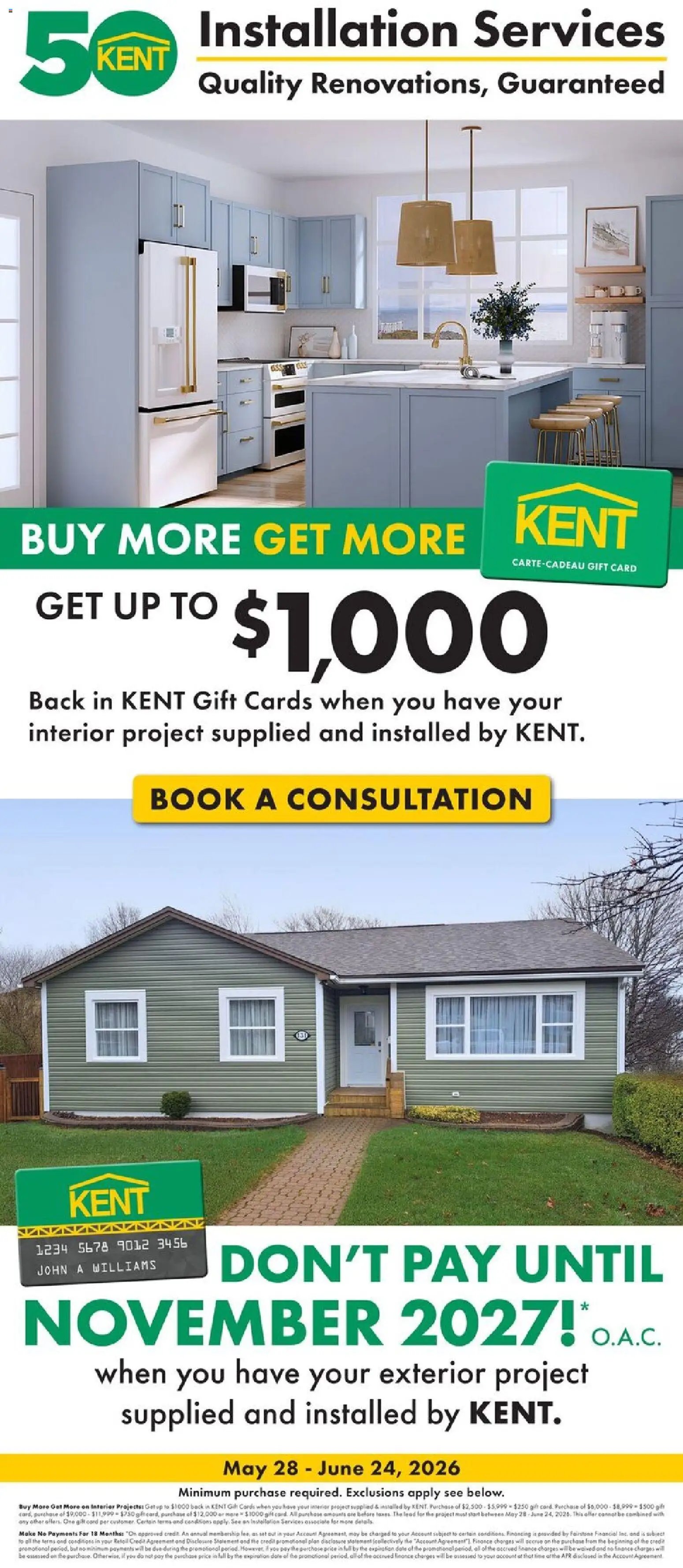 Kent weekly flyer - NB