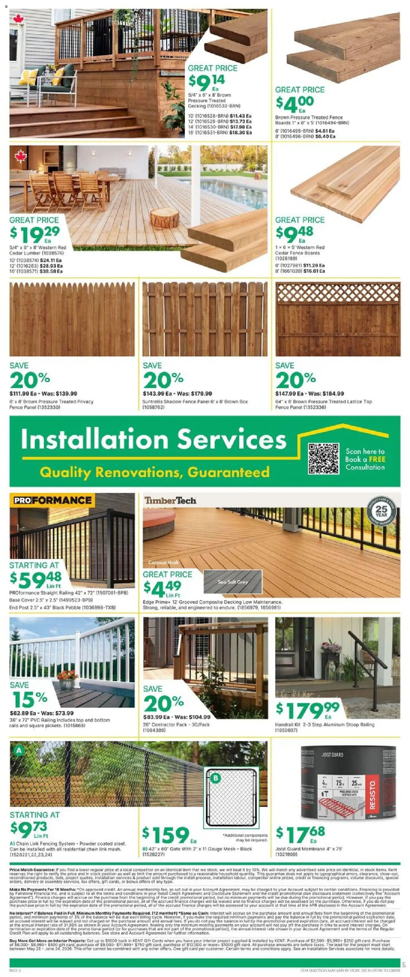 Kent weekly flyer - NB