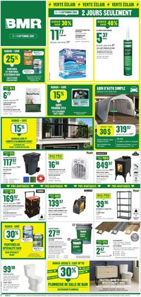 BMR weekly flyer / circulaire