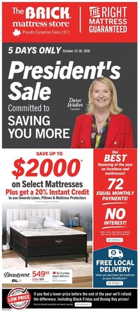 The Brick - Brick Mattress Store
