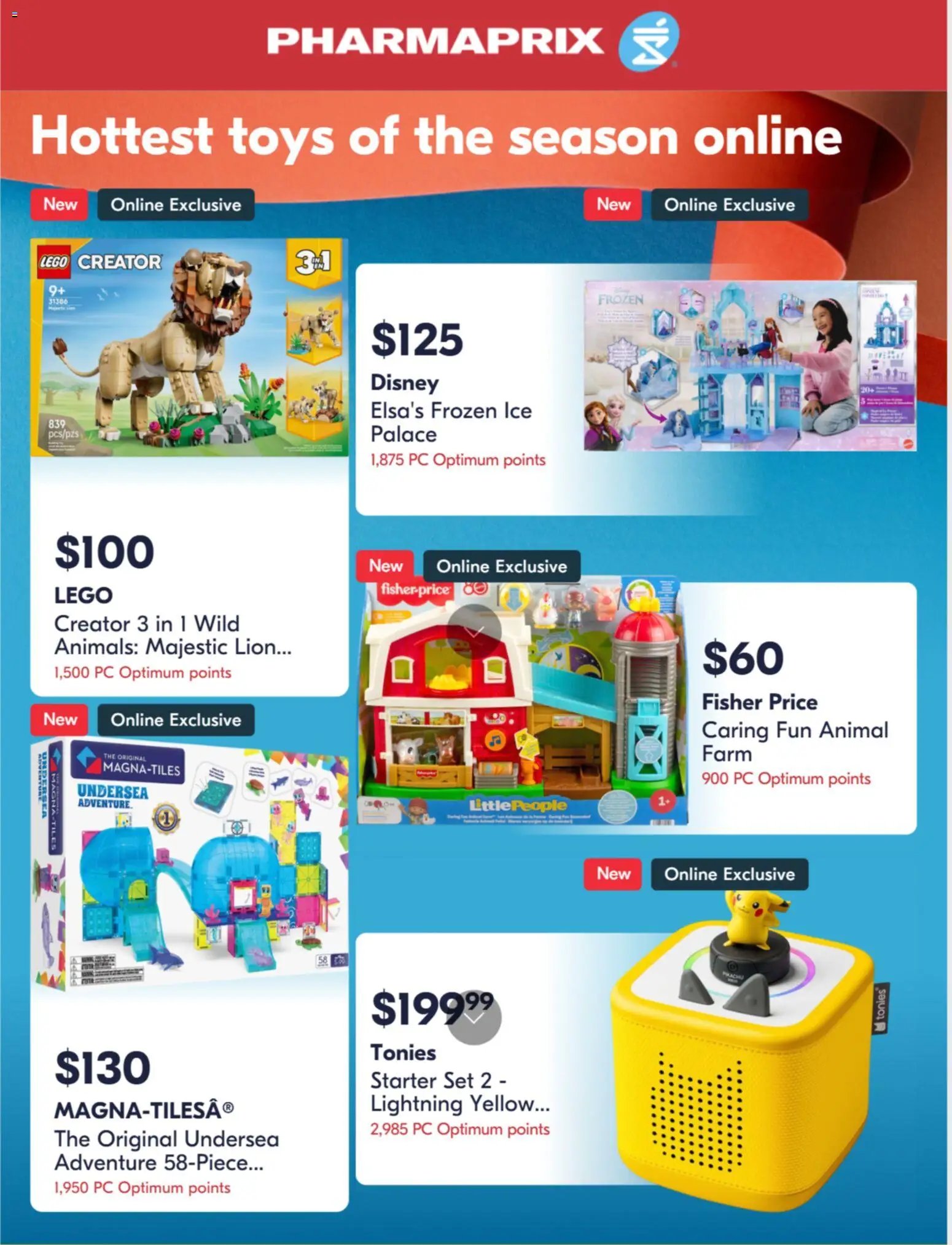 Pharmaprix flyer - Toy guide