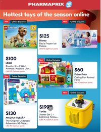 Pharmaprix flyer - Toy guide