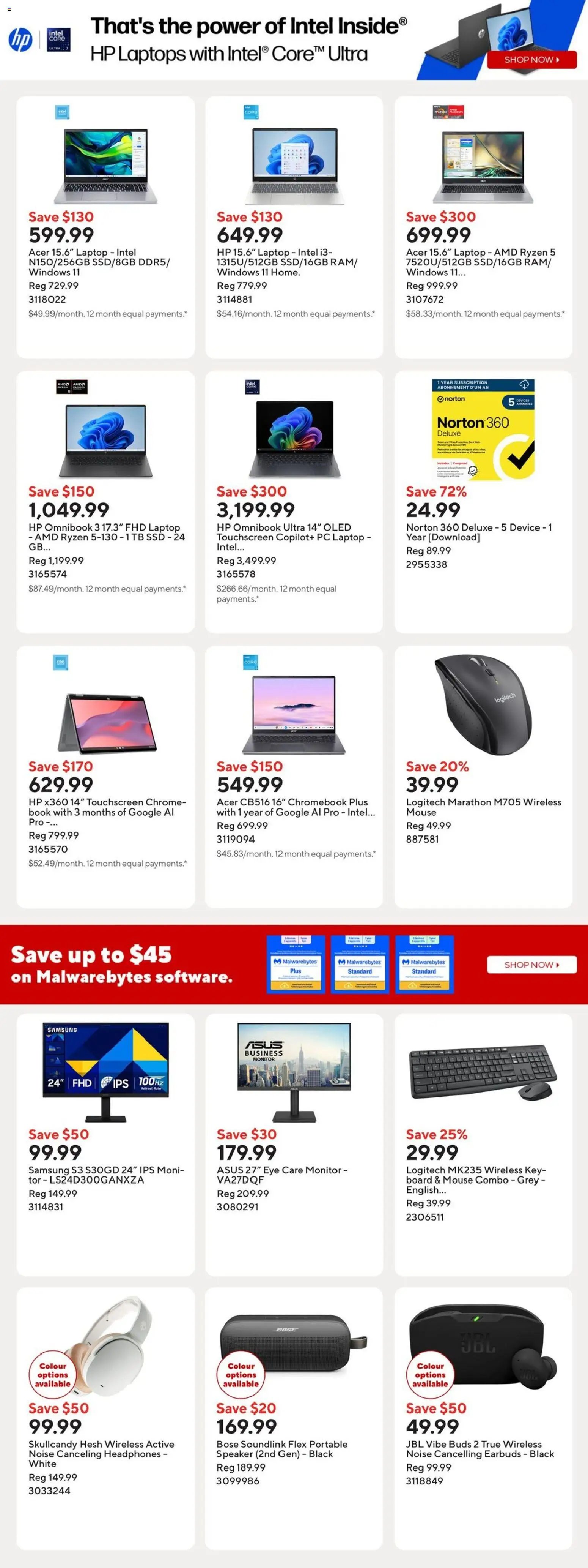 Staples weekly flyer / circulaire