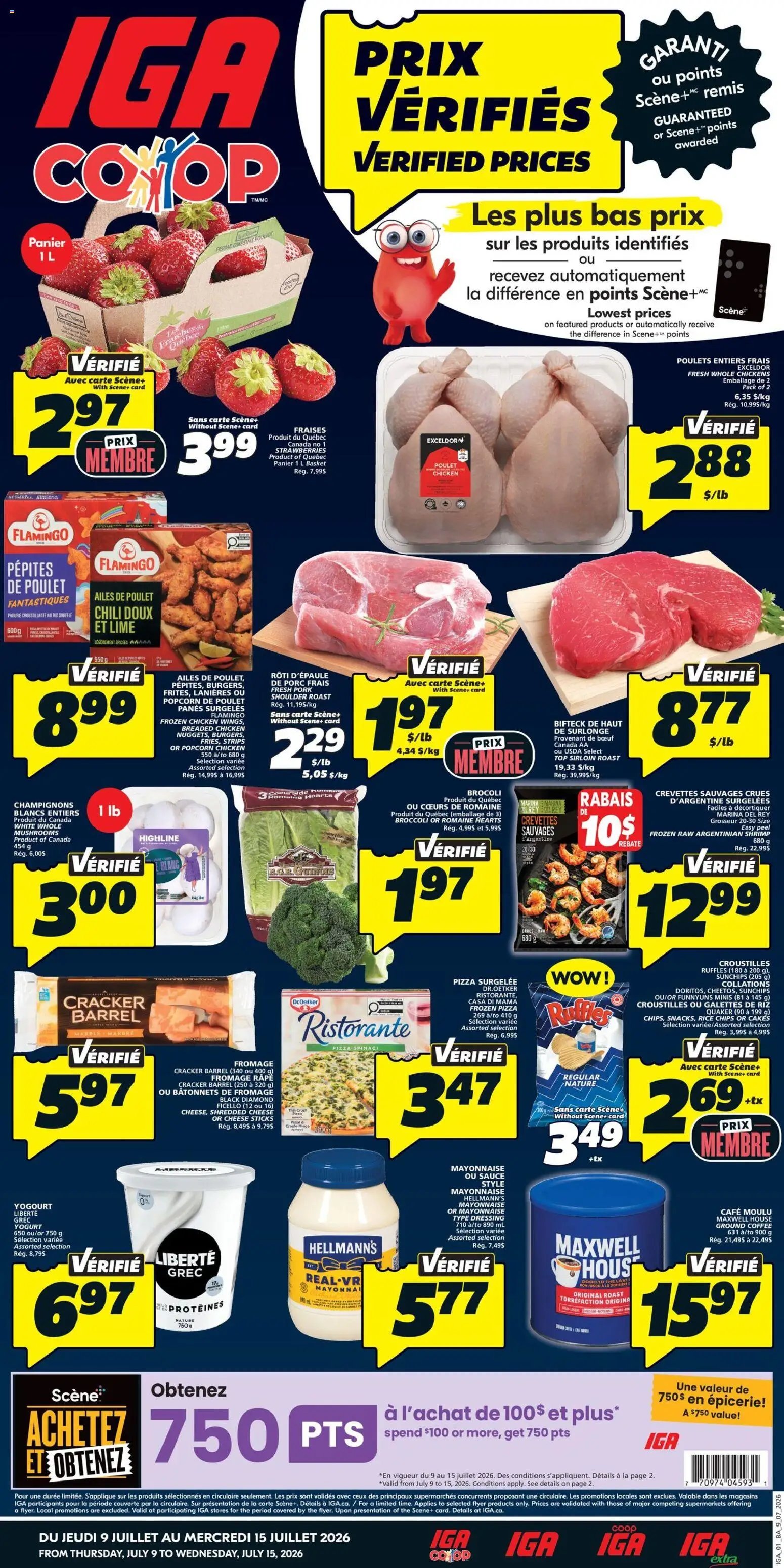 IGA weekly flyer / circulaire