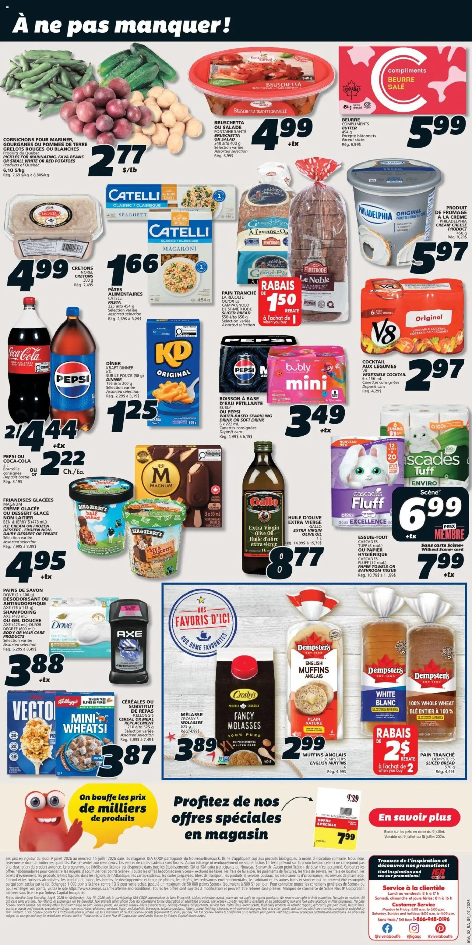 IGA weekly flyer / circulaire