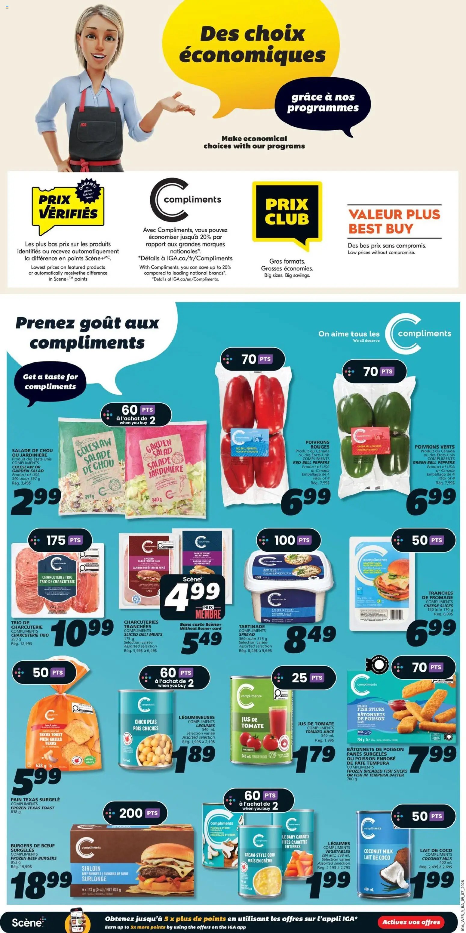 IGA weekly flyer / circulaire