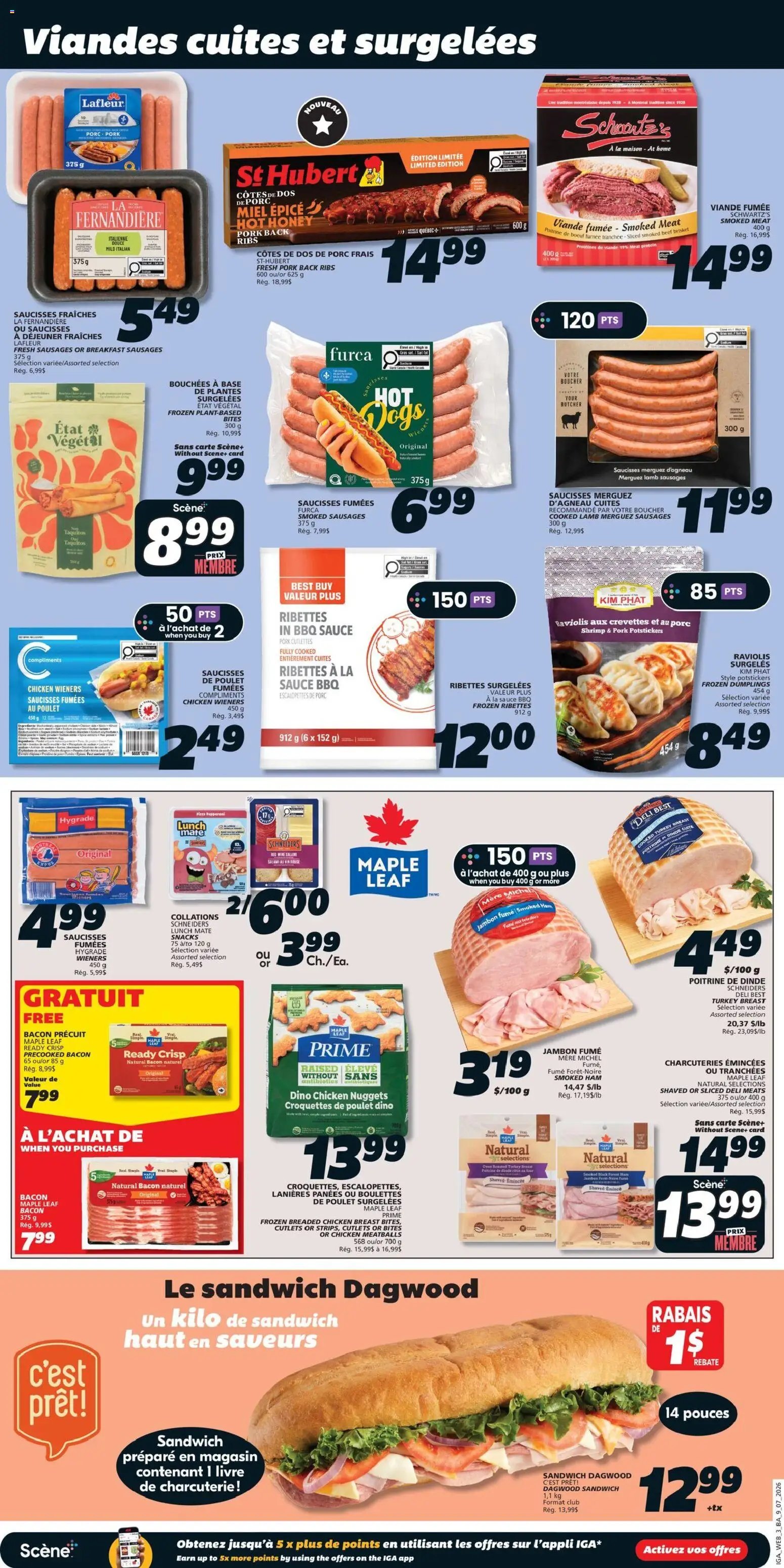 IGA weekly flyer / circulaire