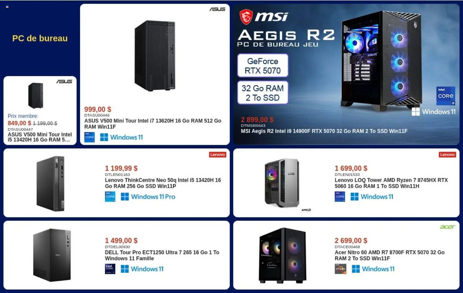 Canada Computers weekly flyer