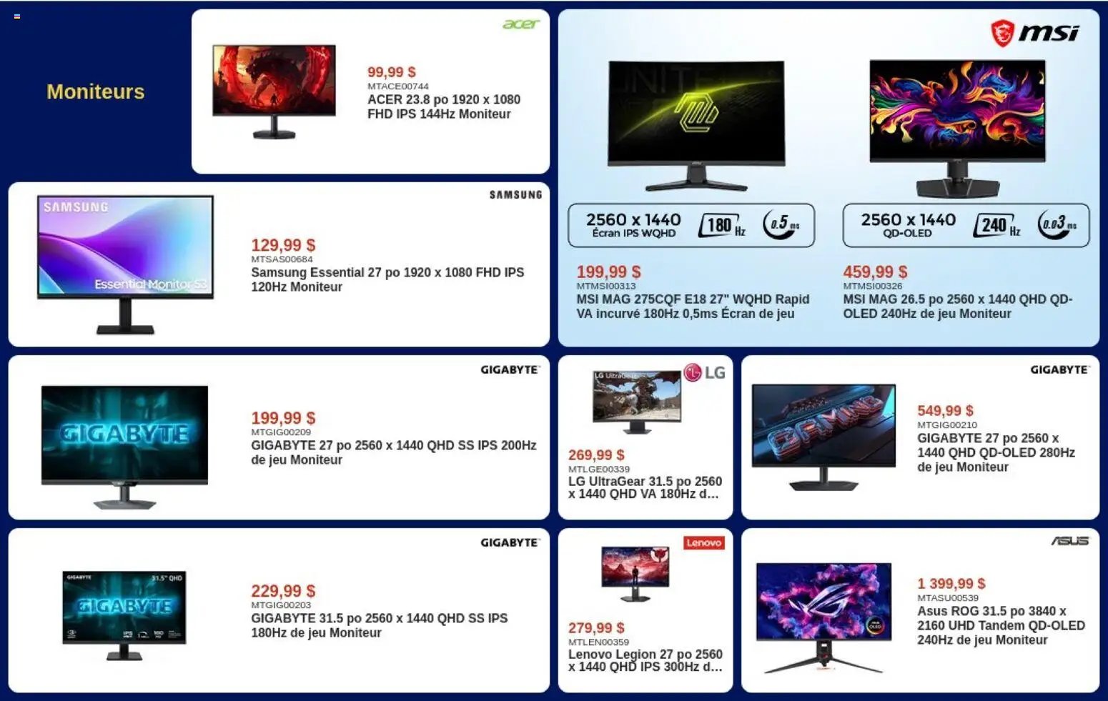 Canada Computers weekly flyer