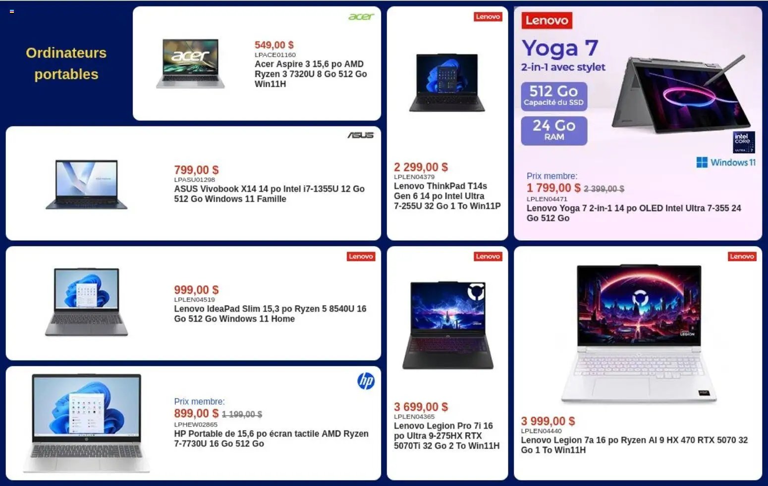 Canada Computers weekly flyer